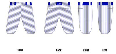 LVTB Custom Knicker Baseball Pant #BP4B