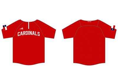 Texas Cardinals Custom Batting Practice Jacket #BPJ1