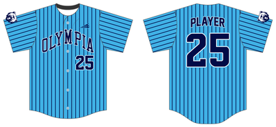 Olympia Baseball Club Custom HexaFlex Baseball Jersey #J1B