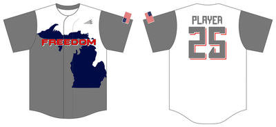 Northwest Freedom Custom HexaFlex Baseball Jersey #J4B