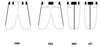 Littlestown Storm Custom Knicker Baseball Pant #BP13B