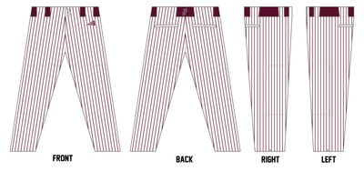 Jeffersontown Strike Custom Relaxed Baseball Pant #BP1