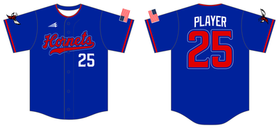 Arkansas Hornets Custom HexaFlex Baseball Jersey #J2