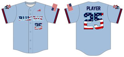 Blue Sox Custom HexaFlex Baseball Jersey #J16B