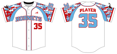 Arkansas Hornets Custom HexaFlex Baseball Jersey #J3E