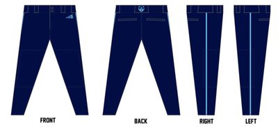 Olympia Baseball Club Custom ProFit Baseball Pant #BP2C