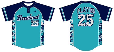 Botetourt Breakout Custom Nanodri Baseball Jersey #J5B