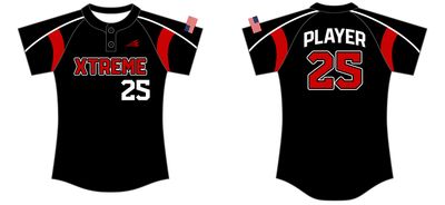 Caribou Xtreme Custom Hexaflex Softball Jersey #J1