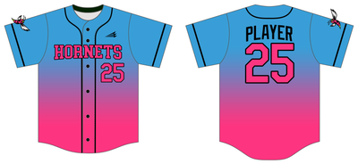 Arkansas Hornets Custom NEON Baseball Jersey #J6E