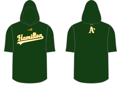 Hamilton A's Custom Pro Premier Pullover #PP1