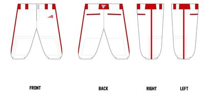 VeloTech Custom Knicker Baseball Pants #BP7B