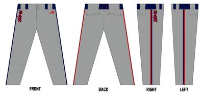 WT Rage Custom Athletic Baseball Pant #BP6L