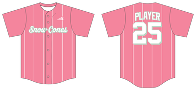 Snow Cones Custom HexaFlex Baseball Jersey #J2B