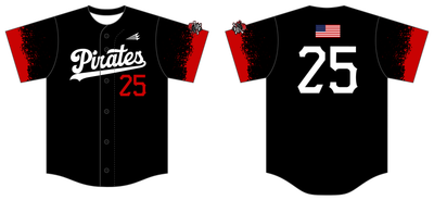 Cape Fear PiratesCustom NanoDri Baseball Jersey #J3D