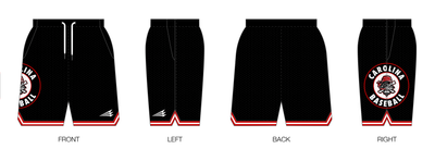 Cape Fear Pirates Custom Retro Mesh Shorts #MS1