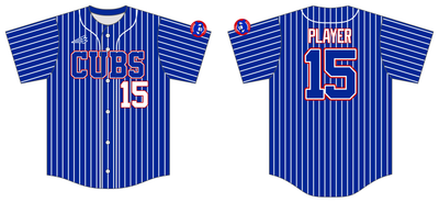Mid-Michigan Cubs Custom NanoDri Baseball Jersey #J3