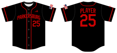 Parkersburg Travel Baseball Custom NanoDri Baseball Jersey #J1C