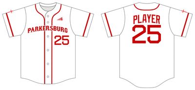 Parkersburg Travel Baseball Custom NanoDri Baseball Jersey #J2E