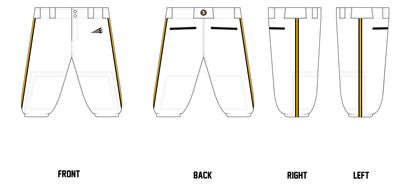 Southeast Iowa Swarm Custom Knicker Baseball Pants #BP1B