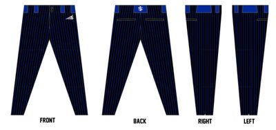 Indiana Jr Sycamores Custom Athletic Baseball Pant #BP11B