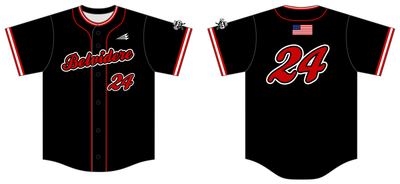 Belvidere County Seaters Custom NanoDri Baseball Jersey #J1C