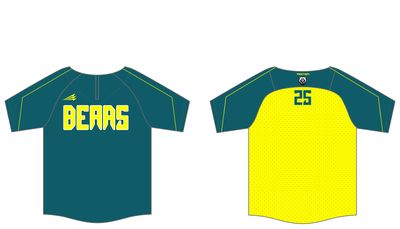 Bears Baseball Club *NEON* Custom Batting Practice Jacket #BPJ1C