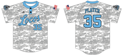 Carolina Locos Custom HexaFlex Baseball Jersey #J1E