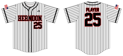 Herndon Hawks Custom HexaFlex Baseball Jersey #J2B