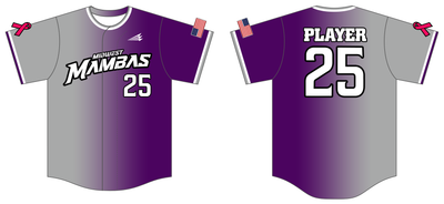 Midwest Mambas Custom Hexaflex Baseball Jersey #J6C