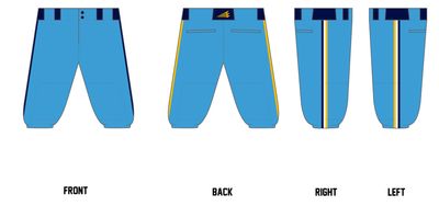 Stephenville Sox Custom Knicker Baseball Pant #BP11K