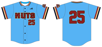 Ocala Nuts Custom NanoDri Baseball Jersey #J1B
