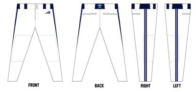 Blue Sox Sports Custom ProFit Baseball Pant #BP15P