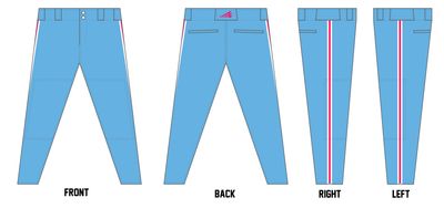 Legacy Prospects Baseball Custom Athletic Baseball Pant #BP1B