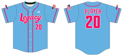 Legacy Prospects Baseball Custom HexaFlex Baseball Jersey #J1D