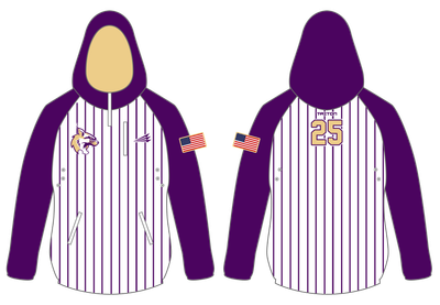 Oak Harbor Baseball Association Custom Gladiator Hoodie #GH2B