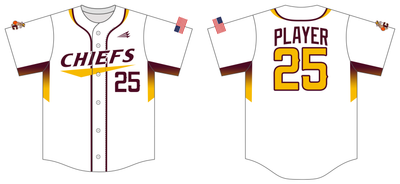 Chiefs Baseball Custom NanoDri Baseball Jersey #J2