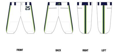 Grizzlies Custom Knickers Baseball Pant #BP11B