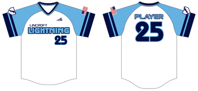 Lincroft Lightning Custom HexaFlex Baseball Jersey #J4C