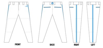 St. Clair Diamond Kings Custom ProFit Baseball Pant #BP1BP