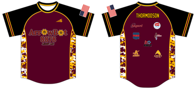 ArrowBot Custom NanoDri Baseball Jersey #J1f