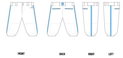 St. Clair Diamond Kings Custom Knicker Baseball Pant #BP1BK