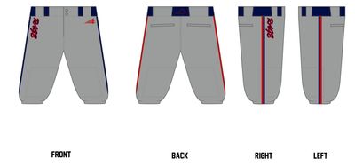 WT Rage Custom Knicker Baseball Pant #BP6F
