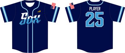 Stephenville Sox Custom HexaFlex Baseball Jersey #J16F