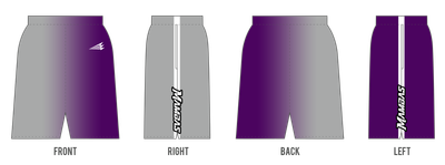 Midwest Mambas Custom Revolution Pocket Shorts #RV1B