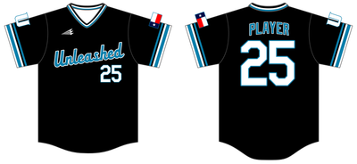 Unleashed Athletics Custom HexaFlex Baseball Jersey #J18E