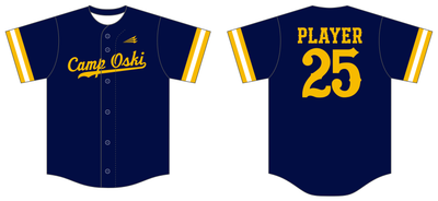 Camp Blue Custom NanoDri Baseball Jersey #J3B