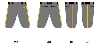 Riverside Baseball Club Custom Knicker Pant #BP1b