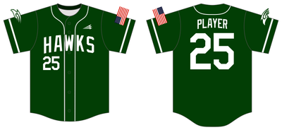South Walton Hawks Custom HexaFlex Baseball Jersey #J1B