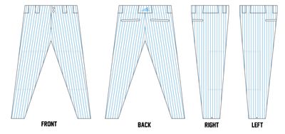 OC Gunnerz Custom Athletic Baseball Pant #BP2C