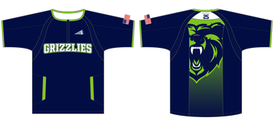 Grizzlies Custom Cage Jacket #CC3